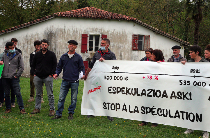 Spéculation immobilière : « le Pays Basque n’est pas un terrain de jeu pour les riches ! »
mediabask.eus/fr/info_mbsk/2…