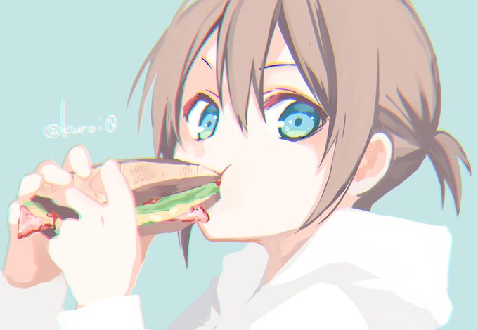 「女の子 サンドイッチ」のTwitter画像/イラスト(新着)｜5ページ目