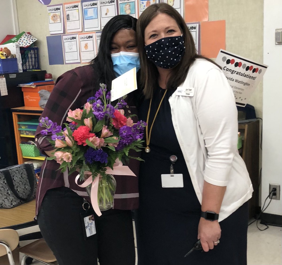 Jane Frazier (@jpfrazier18) on Twitter photo Congratulations to <a href="/CESPantherCubs/">Central Panther Cubs</a> Teacher of the Year and Classified Staff is the Year! Thank you Ms. Watlington and Mrs. Johnson! Congratulations to <a href="/CESPantherCubs/">Central Panther Cubs</a> Teacher of the Year and Classified Staff is the Year! Thank you Ms. Watlington and Mrs. Johnson!