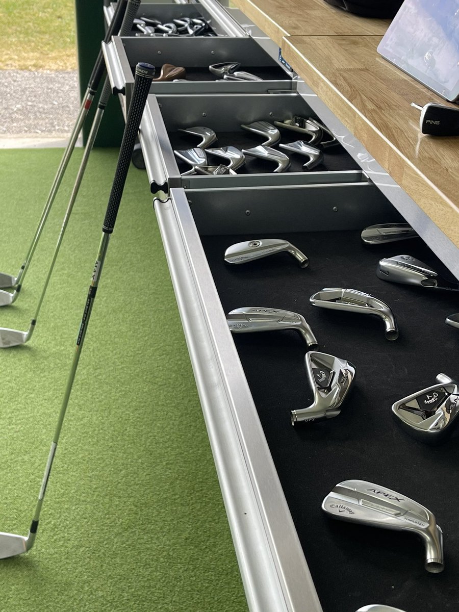 Serious day fitting <a href="/OakeManorGolfCl/">Oake Manor Golf Club</a> #customfitting #keepimproving #pgapro