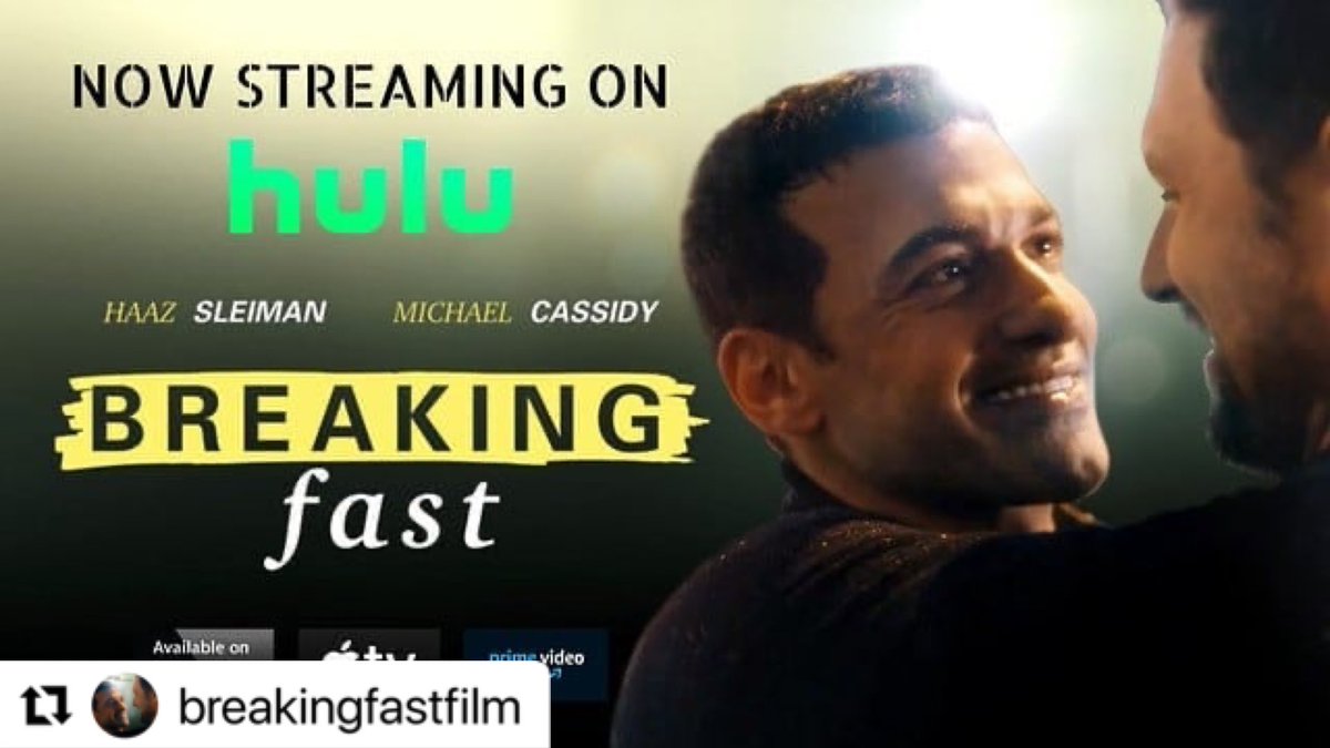 haazsleiman's tweet photo. #Repost @breakingfastfilm
Breaking News! Breaking Fast is now streaming on HULU! Stream on Hulu today or rent/buy on Apple TV, iTunes, Amazon Prime, and many more!
#breakingfastfilm #hulu #appletv #itunes #amazonprime https://t.co/yjDxK0KDG8