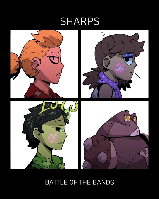 #amphibiafanart 
sharps 