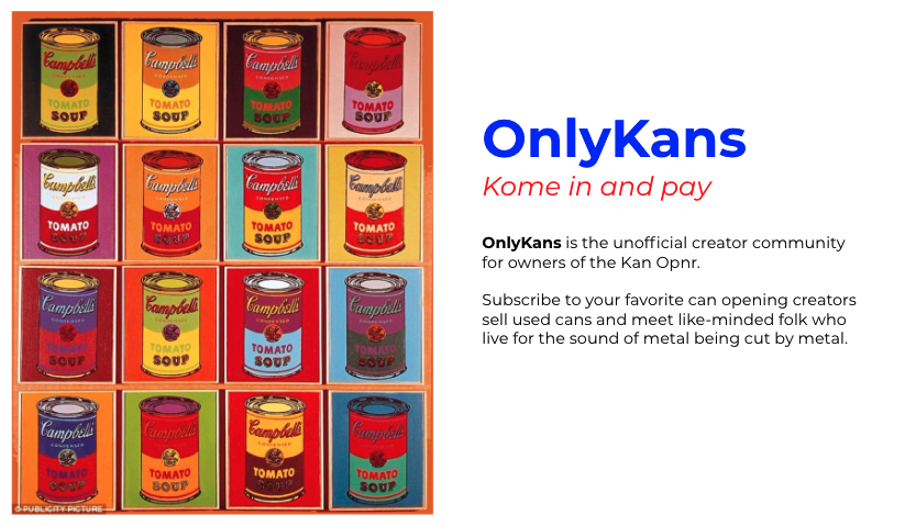 OnlyKans creator platform is live (currently waitlisted):