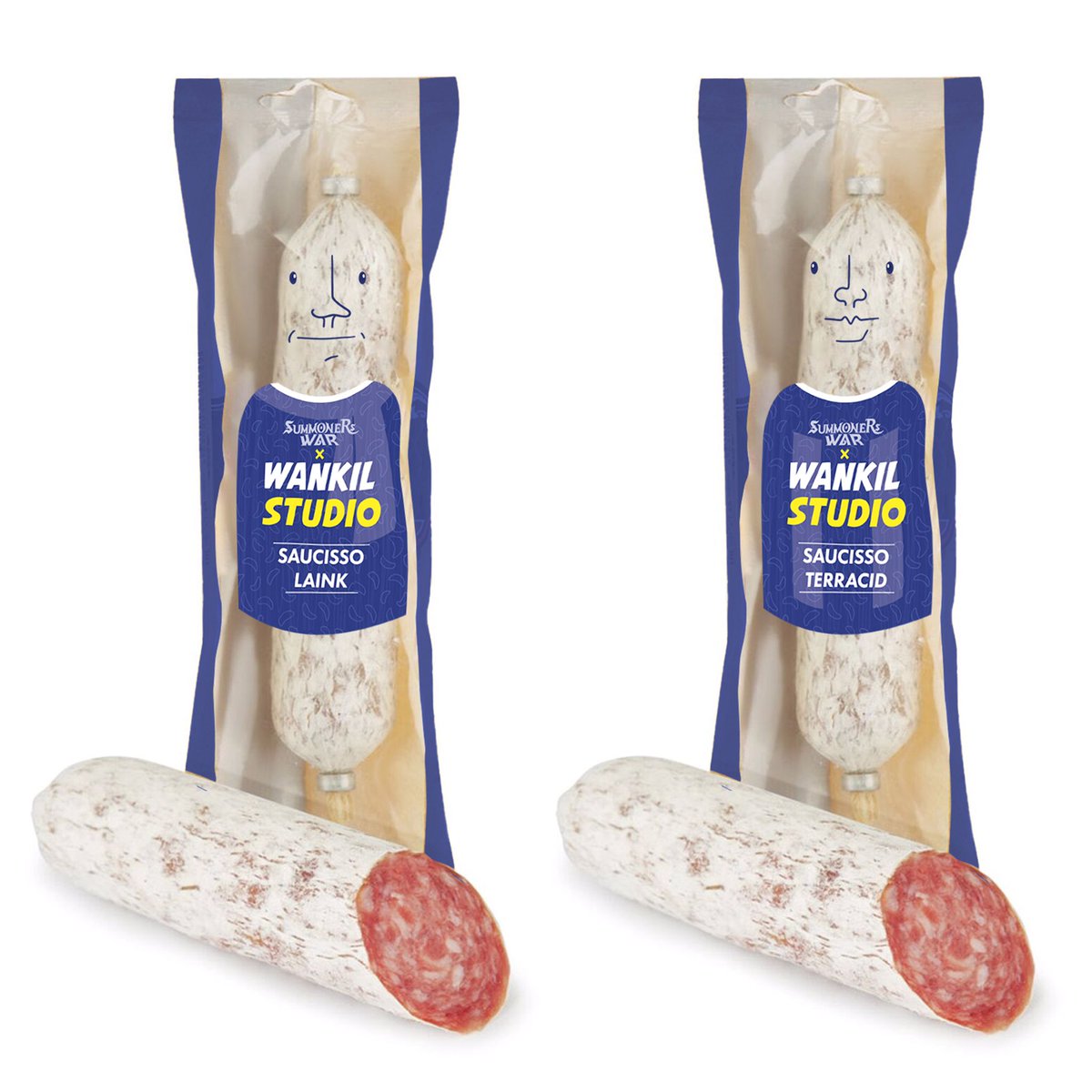 nuteyami's tweet photo. Alors vu que je suis en études de graphisme, je pouvais pas passer à côté de cette magnifique idée de packaging saucisso #rogerkaka https://t.co/4yHSi7vCoL