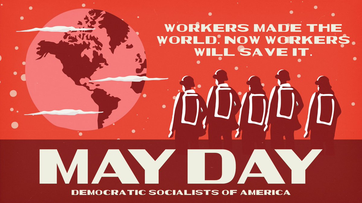 This Saturday is May Day. Every May Day we come together to celebrate the radicals who've come before us, and stand in solidarity with workers across the globe. This May Day, DSA members are mobilizing to get the PRO Act to get passed. We need you to join us.