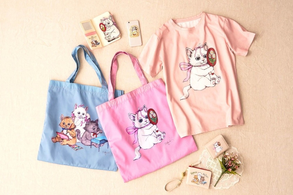 Fashion Press ヒグチユウコ おしゃれキャット マリーを描きおろし Tシャツ 財布が全国ディズニーストアに T Co Gyizm3esyd