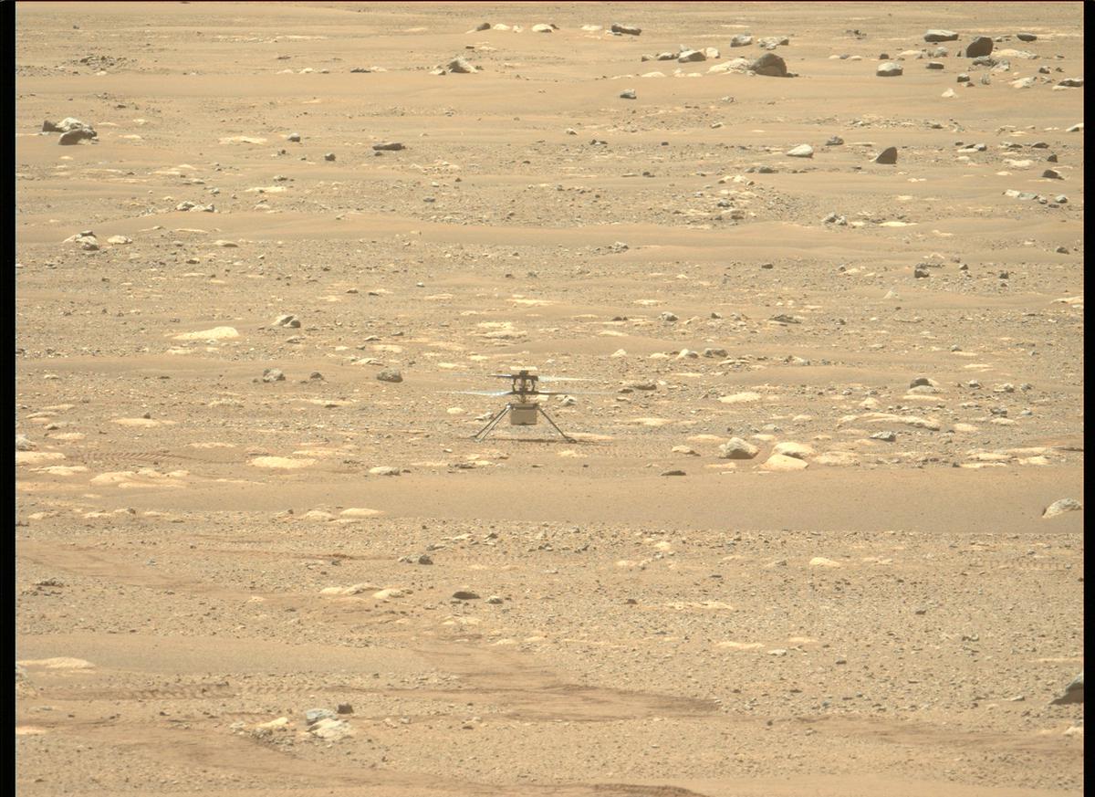 RoversBot's tweet photo. #Perseverance on #Mars
---------------------------
Sol: 58
#Earth date: 2021-04-18
#Camera: Mast Camera Zoom - Left
#PerseveranceRover #NASAPhotos #NASA #NASAAPI #Mars #MarsPhoto #MarsPhotos #Space #PhotoBot #PerseverancePhotoBot #TwitterBot #Bot https://t.co/LX7DADkIOq