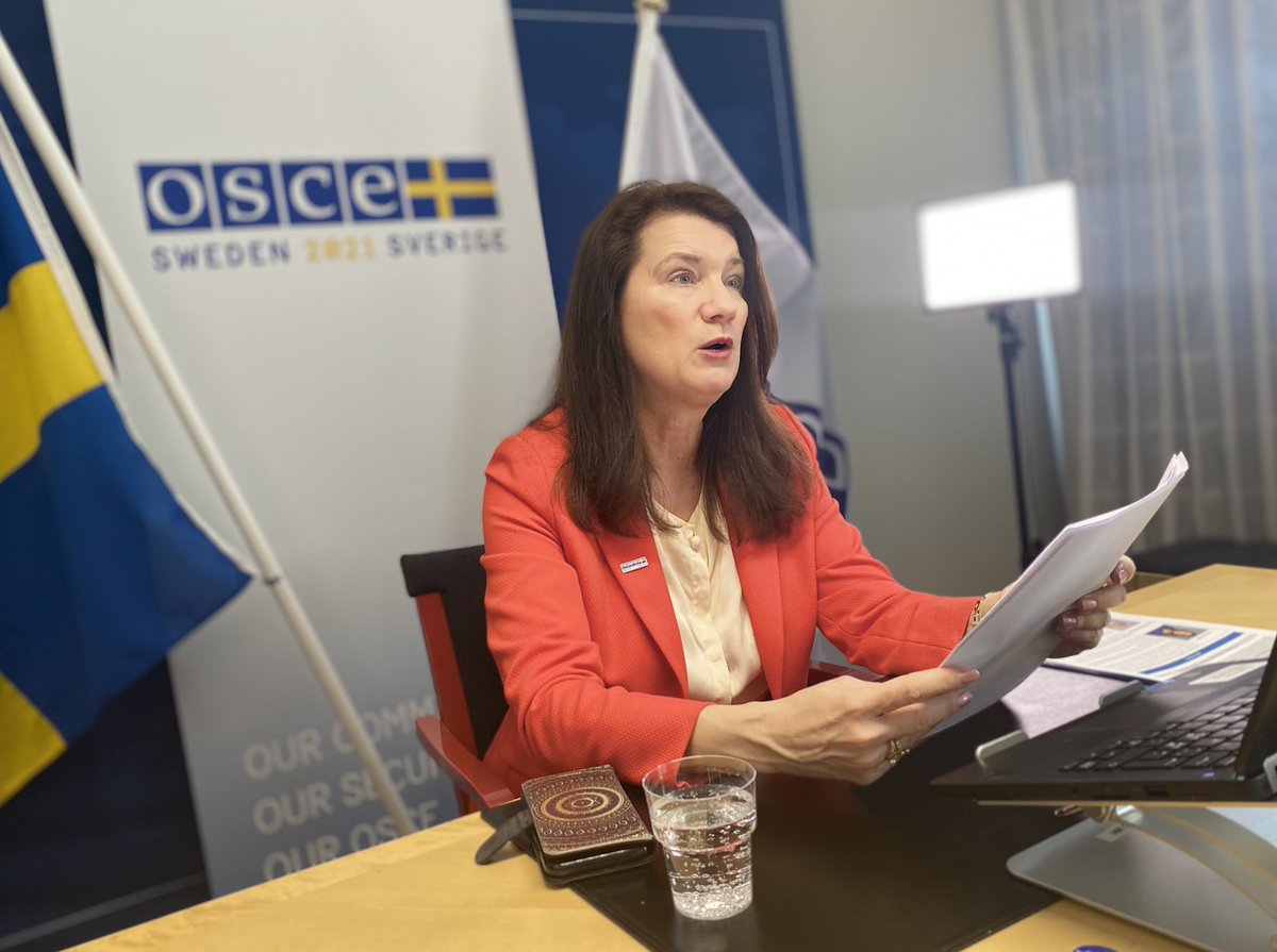 Ann Linde On Twitter Pleased To Inaugurate The Yearly Osce Counter Terrorism Conference Where I Stated That Terrorism Is Cruelty In Its Purest Form We Gathered To Share Knowledge And Exchange Experiences On