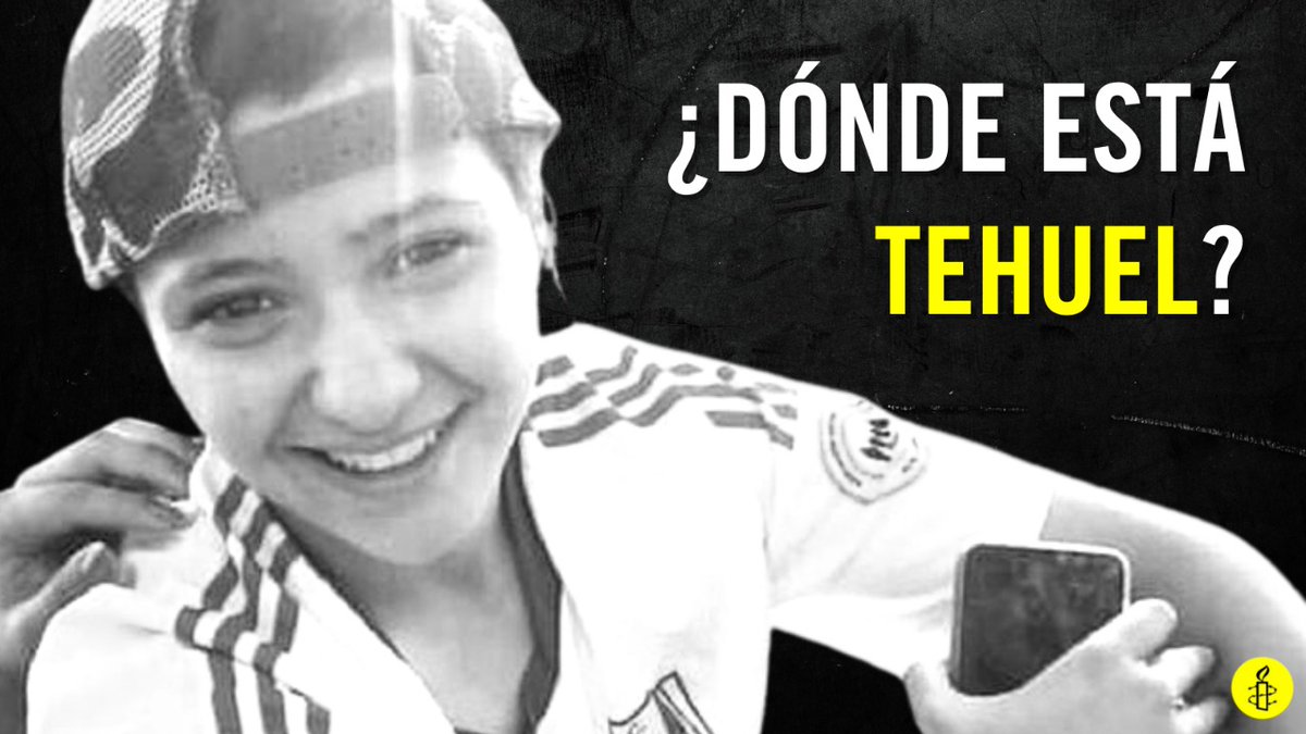 🔴40 DÍAS SIN TEHUEL

🗣️Exigimos la aparición con vida de Tehuel De La Torre, urgente.

Su familia, su pareja, sus amigues, lo siguen buscando y piden visibilizar el caso.  

Desapareció el 11 de marzo y nunca más se lo volvió a ver.