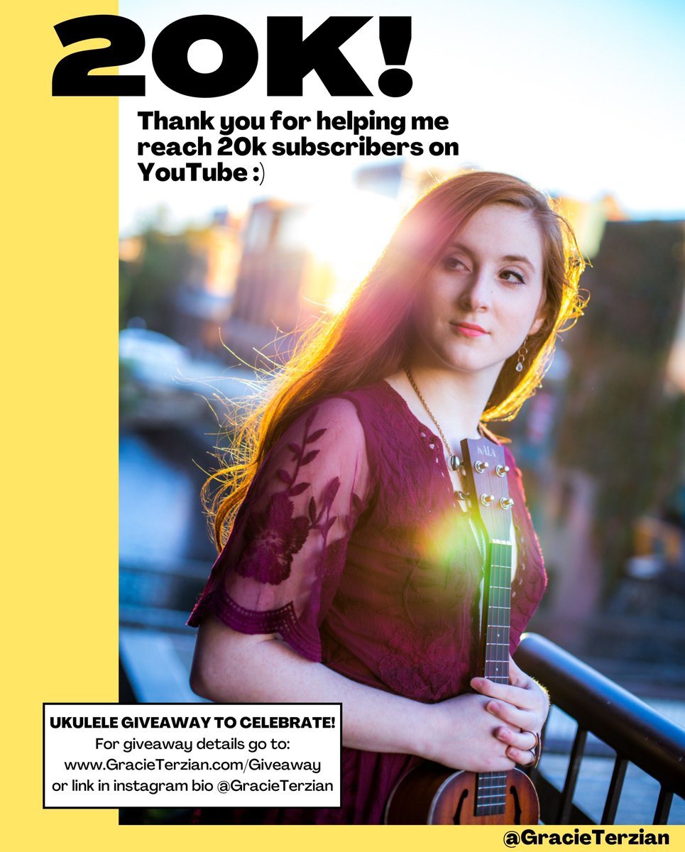 kersakdave's tweet photo. Congratulations on reaching 20K Subscribers Gracie! @gracieterzian 
and thank you for this opportunity! https://t.co/6N3vymzbAr