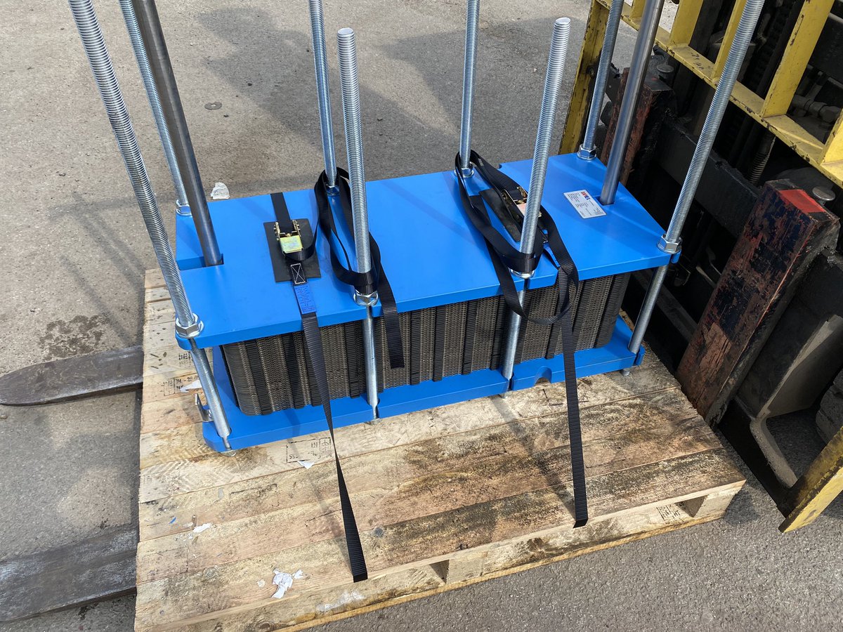 Quick turnaround on a GPHE Customer called this morning in a rush for an heat exchanger. Designed, assembled &amp; tested ready to go this afternoon. We may not be the cheapest on the market nor the dearest either but we do believe we offer one of the best services &amp; quality. #saphex