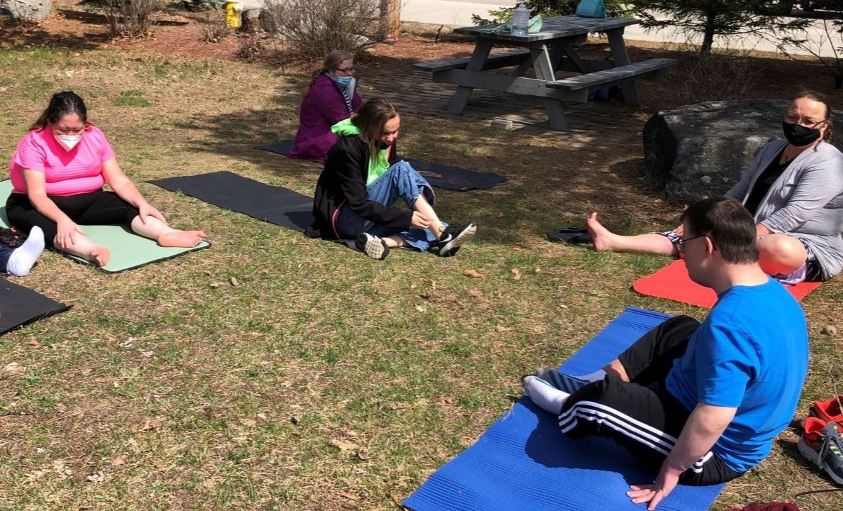 Loving outdoor Yoga! 

#Opportunity Networks #GetOutside