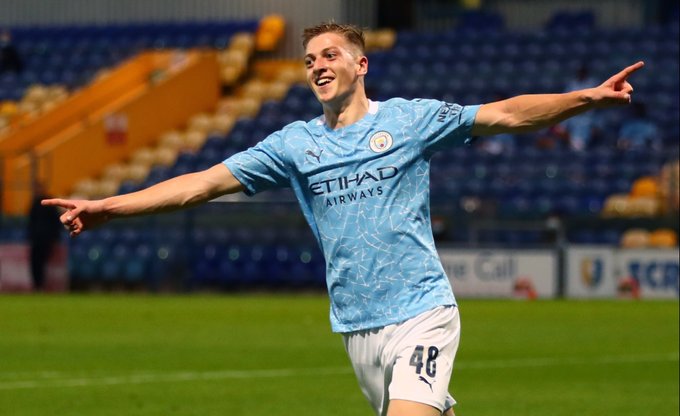 Man City U-23 most prolific league players this season:

✅Liam Delap: 17 games, 20 goals &amp; 4 assists

✅Cole Palmer: 13 games, 11 goals &amp; 4 assists

✅Tommy Doyle: 16 games, 3 goals &amp; 10 assists

Premier League 2 champions. Three fantastic talents. 🔵