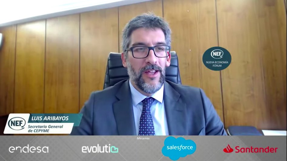 NewEconomyForum's tweet photo. 🎙️Interviene @luisaribayos, secretario general de @cepyme_ 

🗣️Defiende que los fondos van a ser exitosos si llega al conjunto de los empresarios españoles y las PYME

🎙️Pregunta a Aagesen por las iniciativas en este sentido https://t.co/lU2DvFnZVj