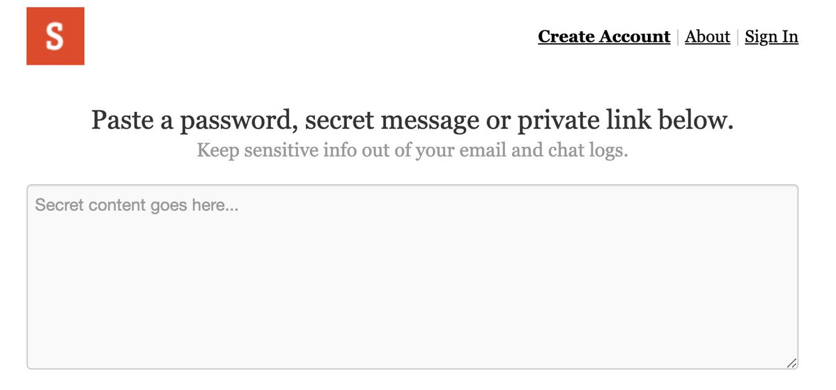 Benoit_Boure's tweet image. 🍀 Finding of the day:

@onetimesecret by @solutious 

Securely share secrets and passwords with others.

It generates a unique link that works only once, after that your secret is gone forever.

Find out more 👇

onetimesecret.com