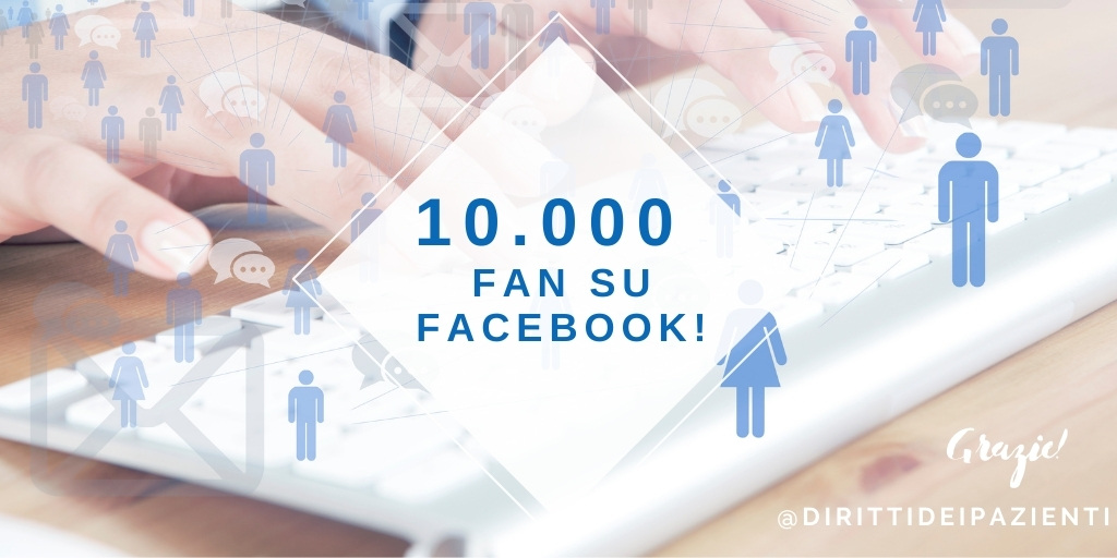 dirittipazienti's tweet photo. 10.000 fan su Facebook! Seguiteci anche sulla nostra pagina 👉🏻 https://t.co/XYcmFVYhKV 
Sempre dalla parte di chi ha subito danni da #malasanità #dirittideipazienti ⚖️🩺 https://t.co/iM9EauAVA7