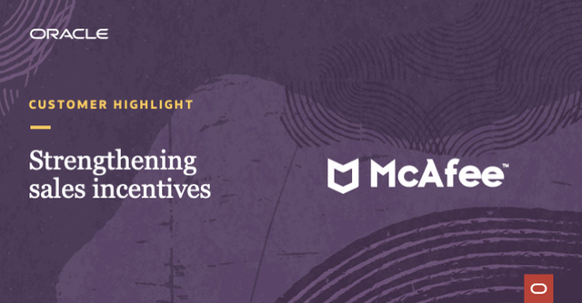cloudviewsdan's tweet photo. McAfee chose @Oracle Sales Planning and Performance Management for a fully integrated #sales planning and crediting engine, one that fuels faster, more trusted compensation. Hear the full McAfee story: https://t.co/Z6QUIRqsdM https://t.co/JqGJiQPNkf