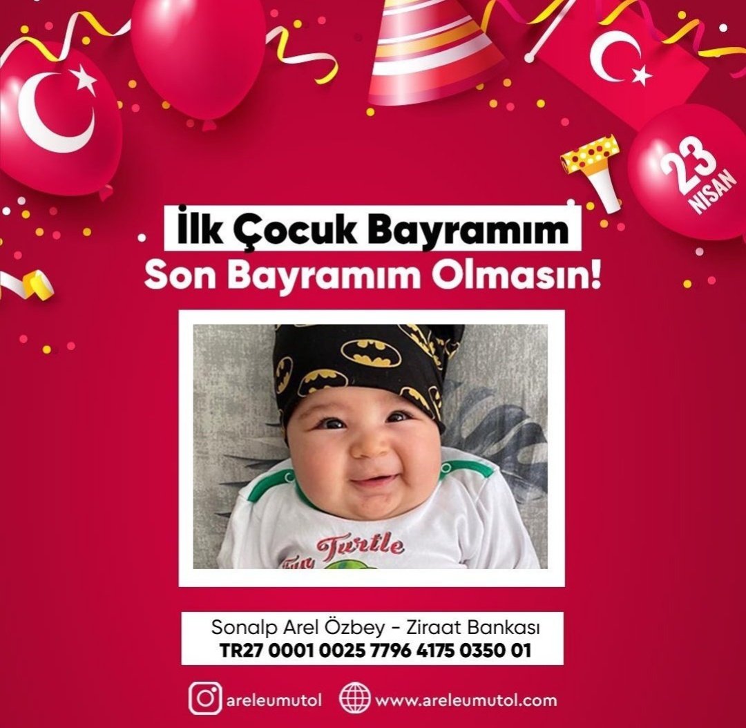 Arel'in İLK bayramı SON bayramı olmasın! 23 nisan'a kadar kampanyamızı %2 yapabilmek için güzel yürekli insanlara ihtiyacımız var..Haydi gelin hep birlikte Arel'e nefes olalım, daha göreceği çok bayramları olsun💙
👉 areleumutol.com 
#SVSvBJK #Ankara #BTSARMY #BestFanArmy