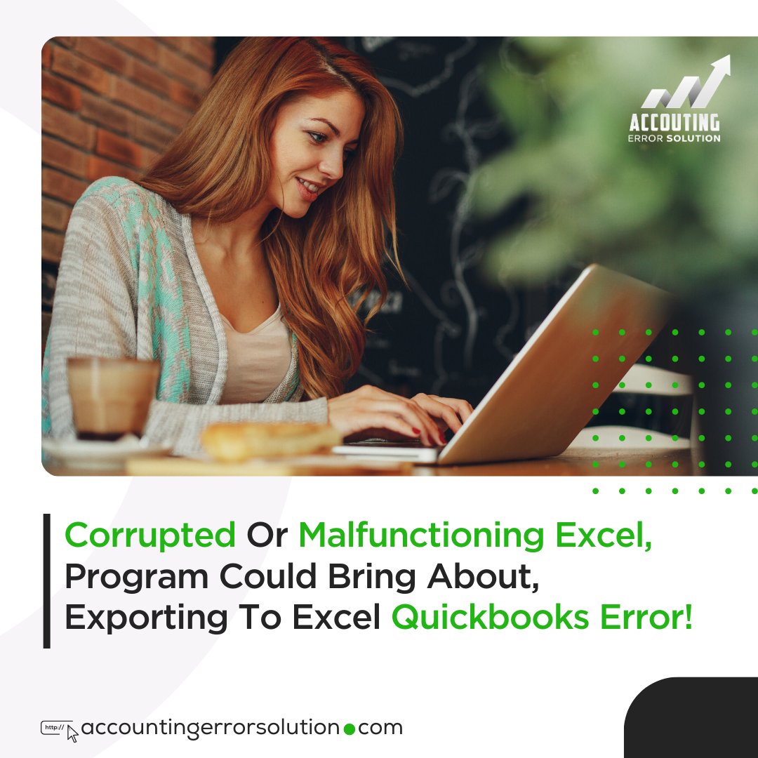 ErrorAccounting's tweet photo. One of the #commoncausesforQuickbookserrorwhenexportingtoExcel is improper integration of Excel with #QuickBooks or some modules of the Excel is not properly working.
#AccountingErrorSolution
.
.
Kindly visit our blog for more info https://t.co/R6ypYBSSd2 https://t.co/Qi1inFRga1