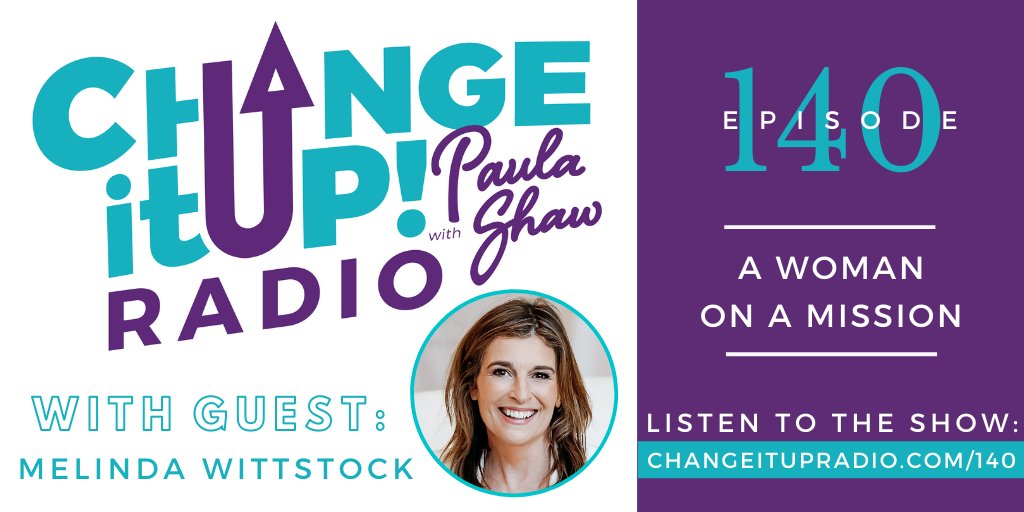 In this episode of #ChangeItUpRadio, we're joined by @MelindaWings to discuss #womeninbusiness &amp; the latest state-of-the-art #podcast that’s changing the world of #podcasting in a big way!

🎧 Listen to the podcast: changeitupradio.com/140

#melindawittstock #podcasters #Podopolo