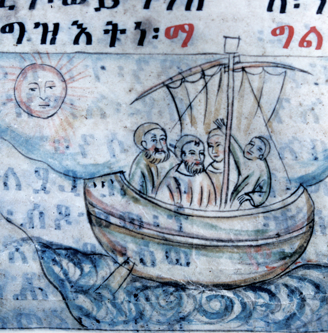 Hi! This is  @KrebsVerena again, your  #Twittistorian for the week. Today we’ll look at how  #medieval Ethiopian outreach to Europe got started & trace the very first Solomonic embassy of 1402. So buckle up, grab 4 live leopards off the road, we’re going from the Horn to…Venice!