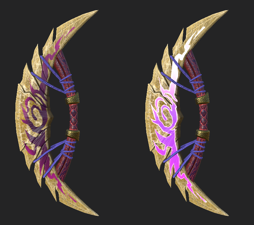 Akinusuka's tweet photo. This is a 3D full HD Remake I made of the Magnamalo Dual Blades. (Still a work in progress).
I am a real fan of this monster and weapons design. 
Credits to CAPCOM for it. #MonsterHunterRise #MonsterHunter https://t.co/H3vCD4Ftq7