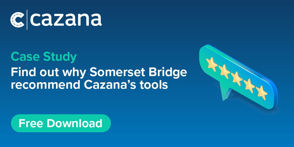 Mark Jahn at Somerset Bridge applauds Cazana’s Claims Companion for “its ease of use and simplicity against the wealth of information it offers.” 

Download this case study to find out more: bit.ly/3g543d4 

#insurance #claims #motorinsurance #claimshandling