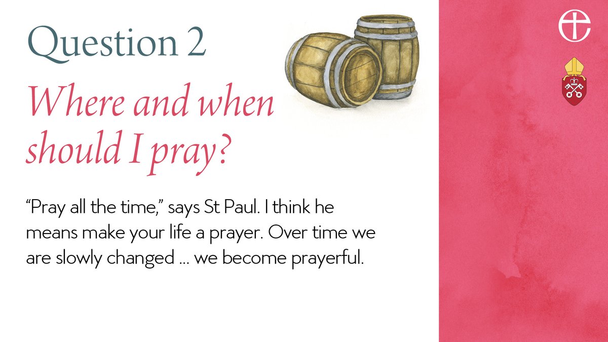 churchofengland's tweet photo. Over time we are slowly changed... we become prayerful.
#StartToPray with today's audio reflection at https://t.co/3b3MEycxTd. https://t.co/DgIl8C1O6R