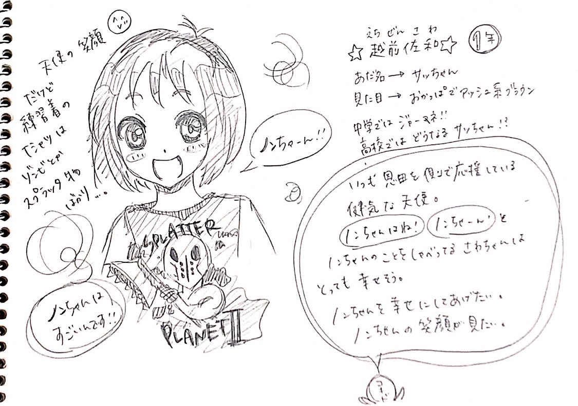 古城門志帆 お次はサッちゃんこと 越前佐和 天使なサッちゃん ワラビーズプレイ中では良く怒号が飛び交うのですが サッちゃんはいつも言葉が綺麗 そしてポジティブ そしてノンちゃん大好き 戦術知識も豊富でフットボール愛がビシビシと伝わっ