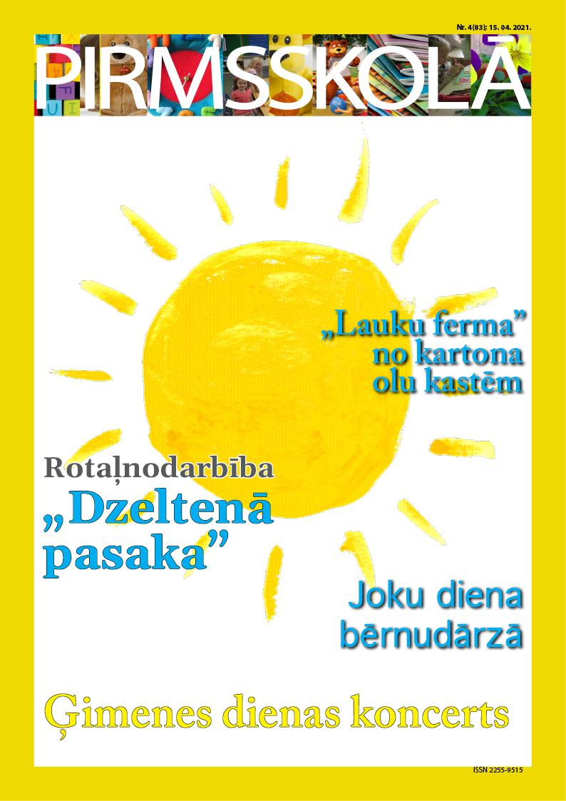 Iznācis žurnāla "Pirmsskolā" jaunais numurs. skolasvards.lv/zurnals/pirmss…
