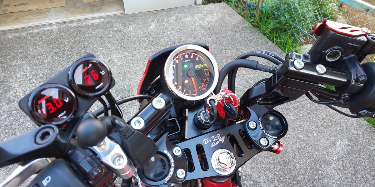 TamaQ11Q's tweet photo. 最近のモンキー125の変更点
･OVER フェンダーレスキット
･SHORAI バッテリー(LFX09L2-BS12)
･SP武川 スーパーマルチDNメーター

#モンキー125
#OVER #フェンダーレス
#SHORAI #リチウムフェライトバッテリー
#SP武川 #スーパーマルチDNメーター https://t.co/5PXw2000Jf
