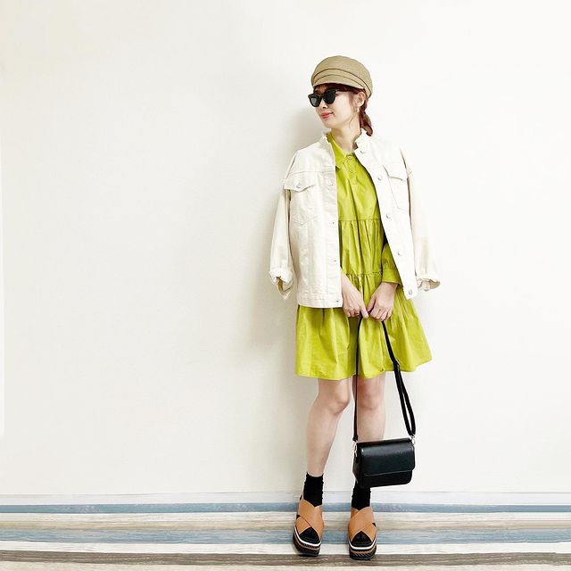 帽子専門店 イチヨンプラス 昨年から大活躍のキャスケット 春色のワンピースと合わせて T Co Aknhspn7vx 大人可愛い コーディネート コーデ 春コーデ 春服 帽子 ワンピース