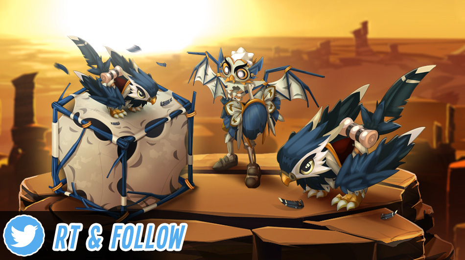 DofusTouch's tweet photo. 🦅Le pack du vautour est disponible dans la boutique Prestige.
➡️ https://t.co/DH43ExWUZK
 🎁 RT+Follow pour tenter de gagner le pack ! Tirage au sort jeudi ! https://t.co/0ldzt7dcDn