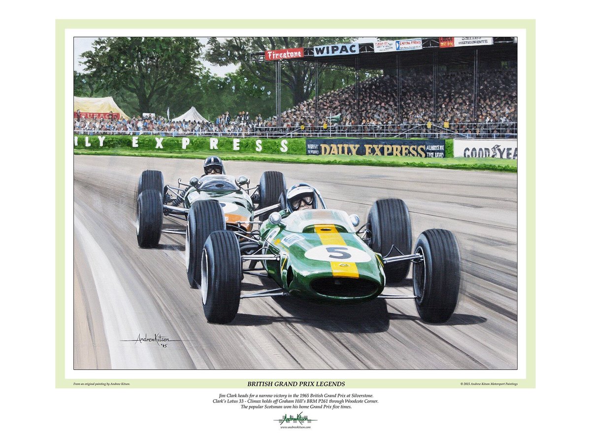 Excited to share the latest addition to my #etsy shop: Racing Prints #British Grand #Jim Clark #racingbooks etsy.me/3n3FoHf