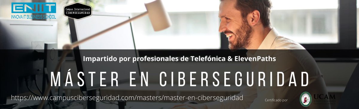 Gran oportunidad de formación en #ciberseguridad. Te esperamos!