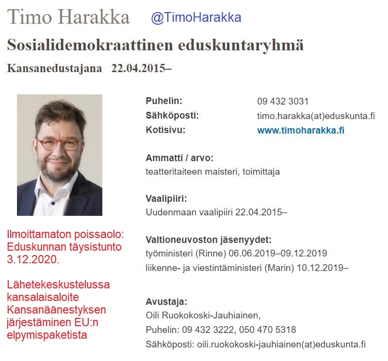 GraviolaDOTfi's tweet photo. @perttironkko #Traficom jakoi joulukuussa journalistisen sisällön edistämiseen koronatukea kaikkiaan 7,5 miljoonaa euroa
- @lvmfi ministeri @TimoHarakka: #Hallitus alkaa rahoittaa tosiasiapohjaista journalismia... https://t.co/hlMX1HwCSN