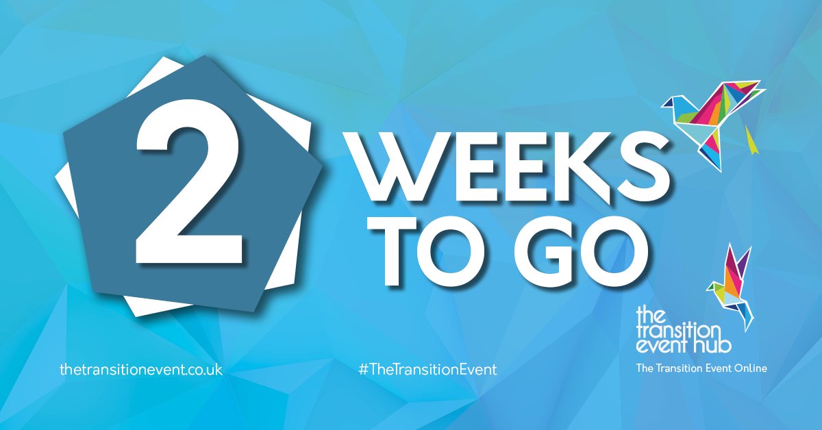 Have you signed up to our online #TransitionEvent?

If you haven't, do it now! It's free and begins in 2 weeks 😮

Not heard of the #TransitionEvent? It's a virtual event for young people with #AdditionalNeeds &amp; those who support them.

Find out more here:bit.ly/TTEOnline