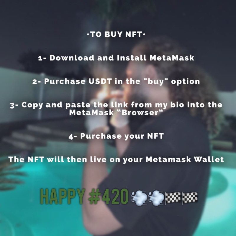 My 1st ever NFT is now available!

Me and @green_o came together to create something special for all of my supporters. This is a once in a life time investment opportunity, hope you like it!

Shoutout the guys at @utopiagenesis

Happy 420 my people 🍁🕴🏻💨