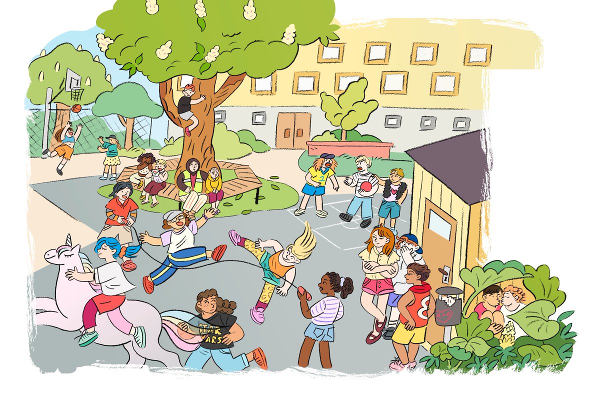 Här: ett annat material för mellanstadieelever.

Från: tidningen Wow
Illustration: Elin Fahlstedt