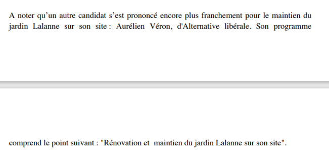 Bonus: A l’époque  @JacquesBoutault et  @aurelien_veron était déjà opposés à la suppression de ces jardins. Les verts et la droite ont finalement toujours été alliés pour dire non aux projets bétono-commerciaux d’Anne Hidalgo.14/14