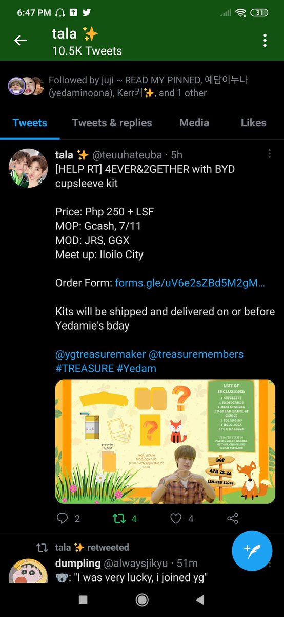 preufurn's tweet photo. @teuuhateuba Done po. Sana manalo 🙏

#TREASURE 
@treasuremembers https://t.co/86GdKB9aXs