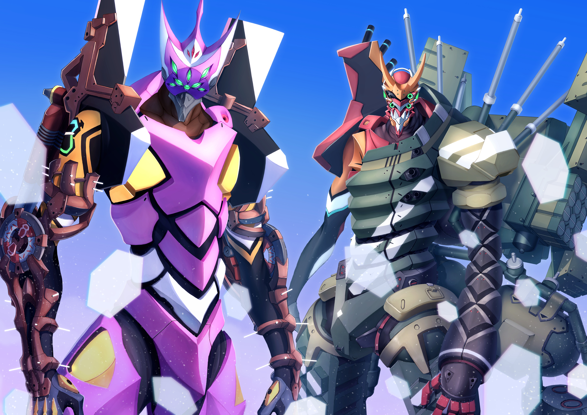 かきお 新2号機と改8号機描きました イラスト シンエヴァンゲリオン劇場版 エヴァンゲリオン Evangelion T Co Tidce5rba2 Twitter