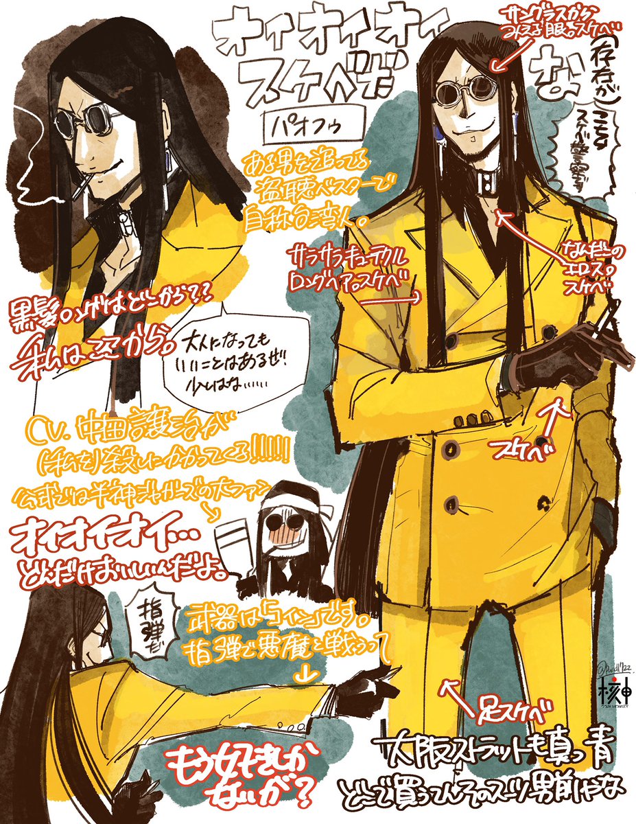 ペルソナ　ペルソナ2 罪　罰　ナンジャタウン　つながるアクリルチャーム　パオフゥ ペルソナ ペルソナ2 罪 罰 ナンジャタウン つながるアクリルチャーム