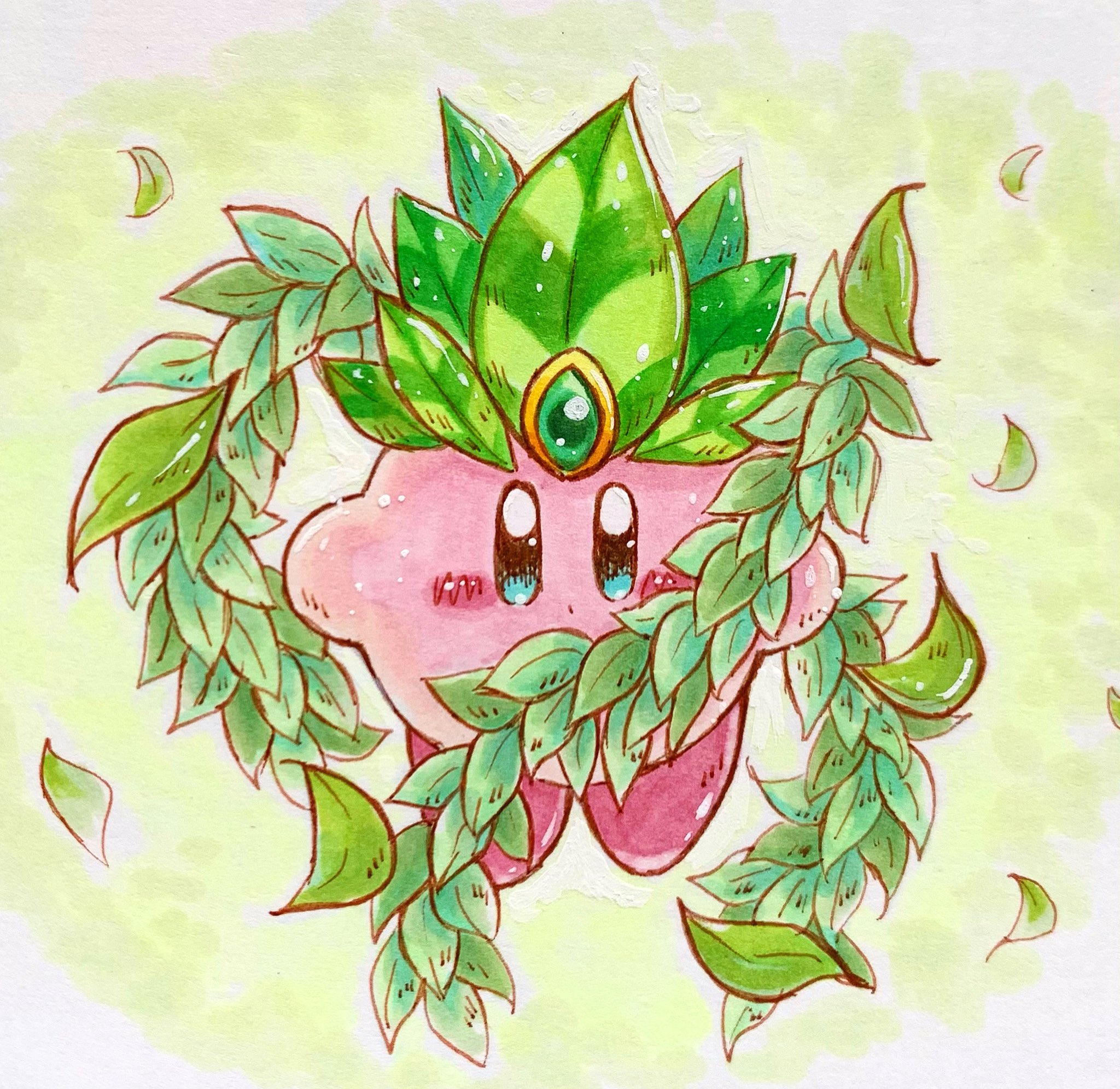 あら カービィ 新緑なプププ Kirby Illust Copic カービィ イラスト コピック T Co 4lhqhs1kqn Twitter