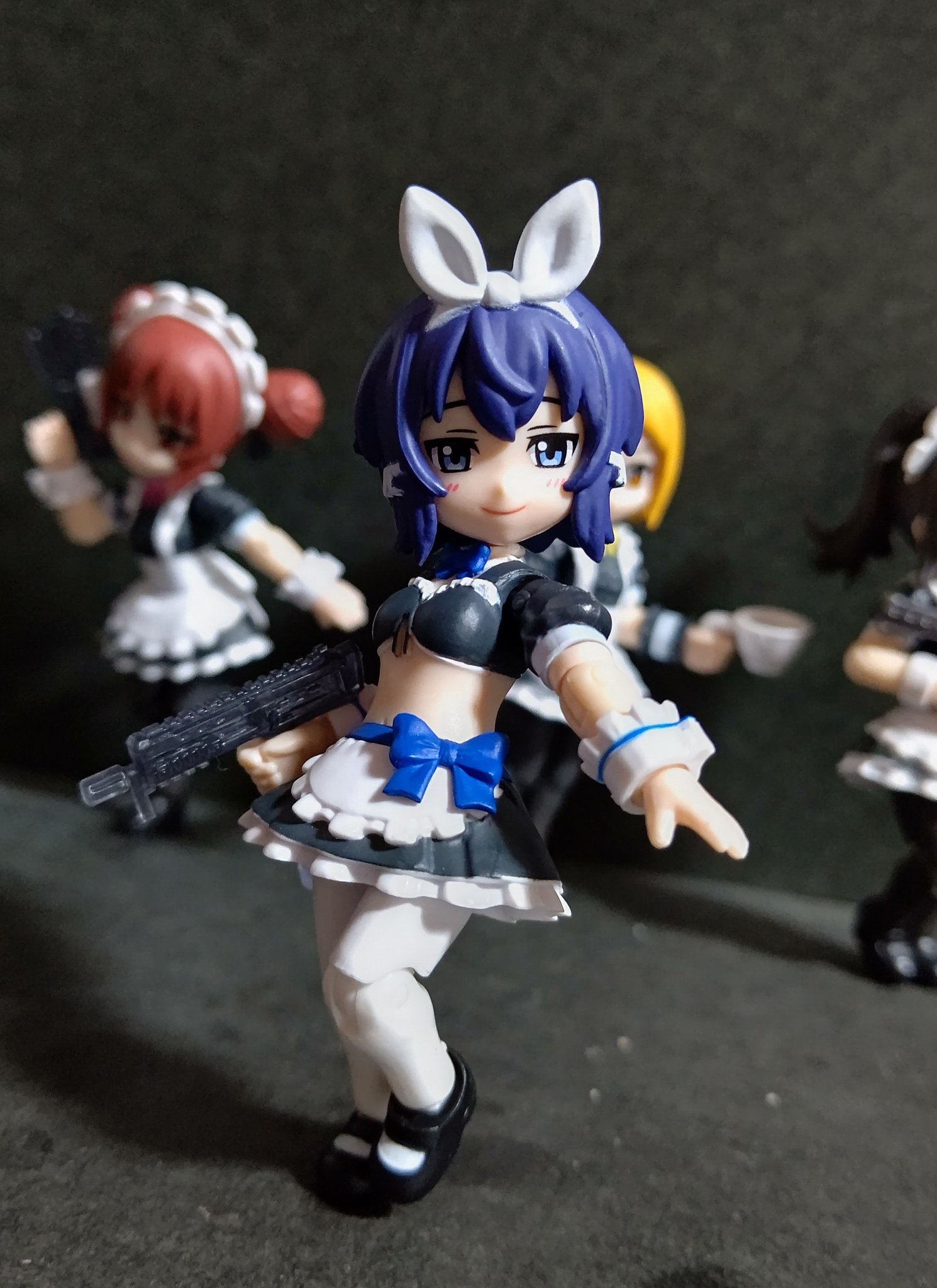 セール！　アクアシューターズ DXメイド長さん ガシャポンフィギュア「AQUA SHOOTERS!」の豪華版！「DXメイド長