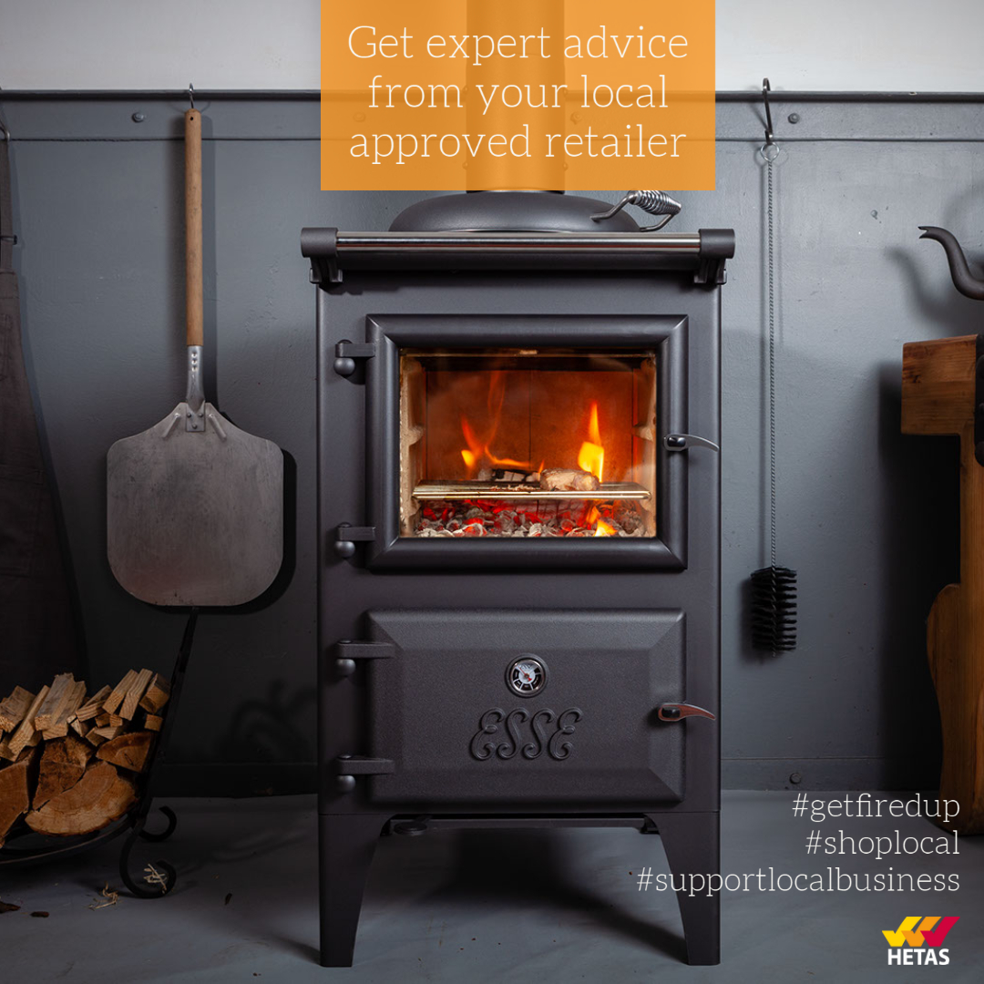 Get expert advice on everything stove related from your local approved retailer 🔥 ➡️ hetas.co.uk/find-retailer/ Ask about HETAS approved products like the ESSE Bakeheart in the image. 📷 Image credit - @ESSE1854 #getfiredup #HETAS #supportsmallbusiness #shoplocal