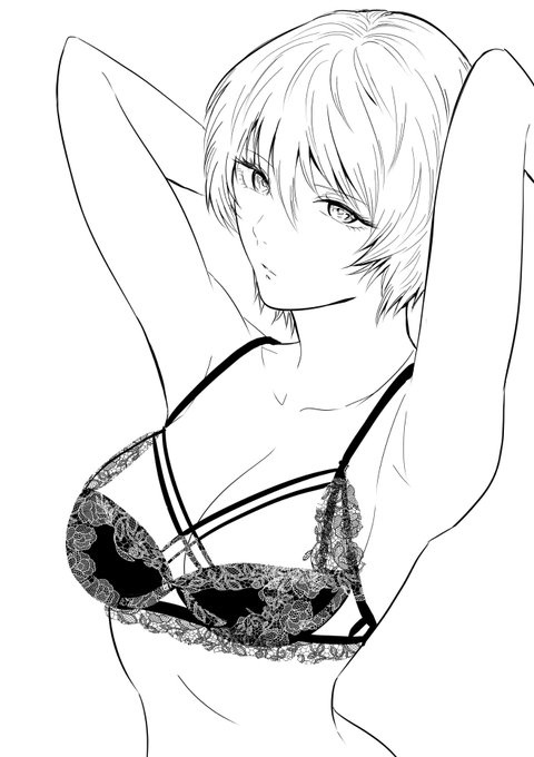 線画がうまく描けたのに色塗ったら失敗したので供養 