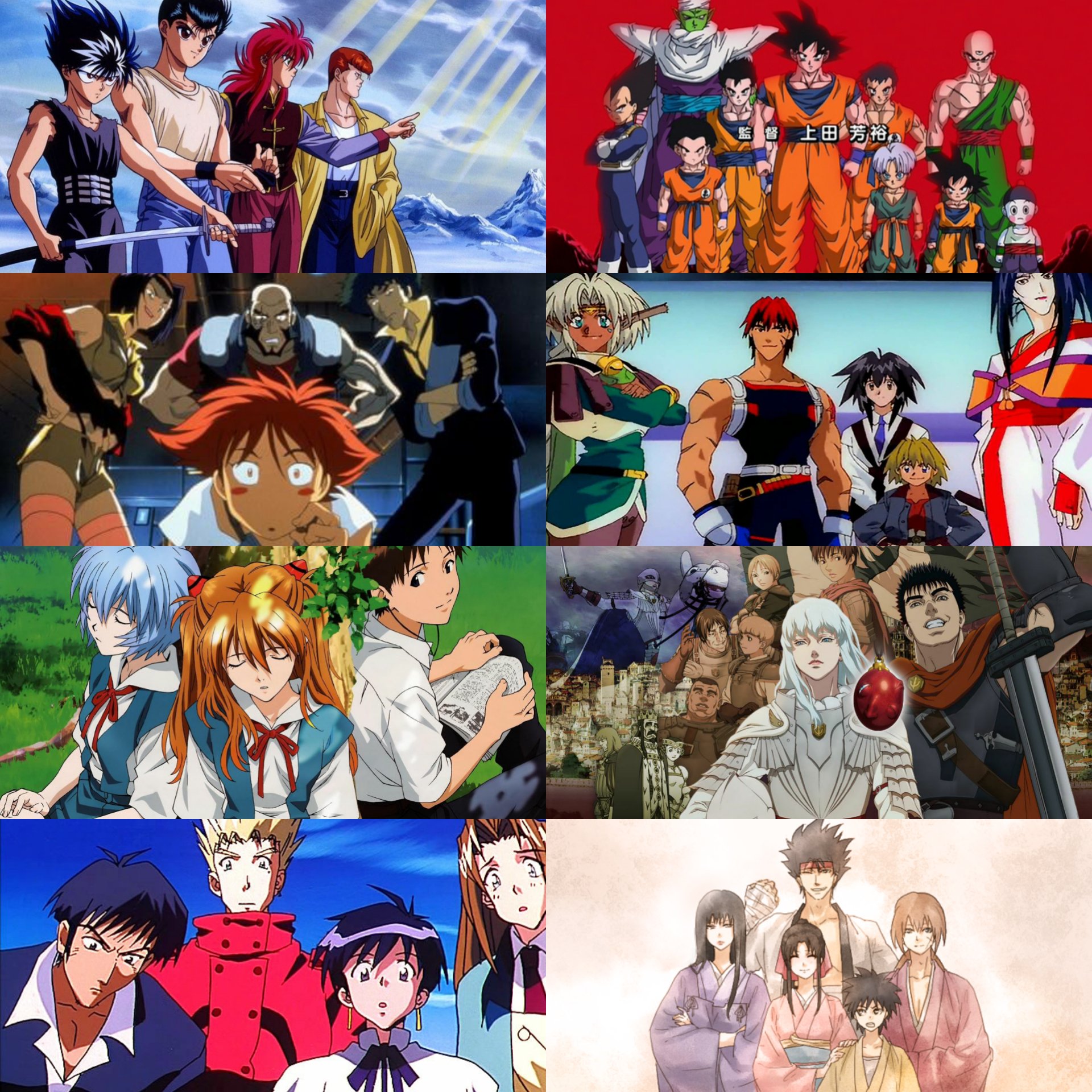 30 Best Anime CrewsGroups