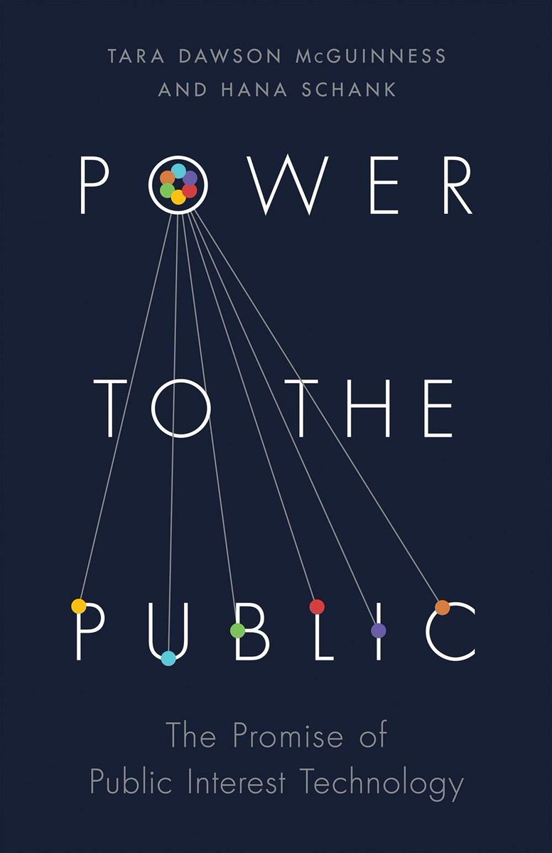 I want to share a new book, Power to the Public, that illustrates how nonprofits and governments can use technology to solve some of the most pressing issues of our time. It includes some good examples and is worth a read for anyone who cares about making change happen.