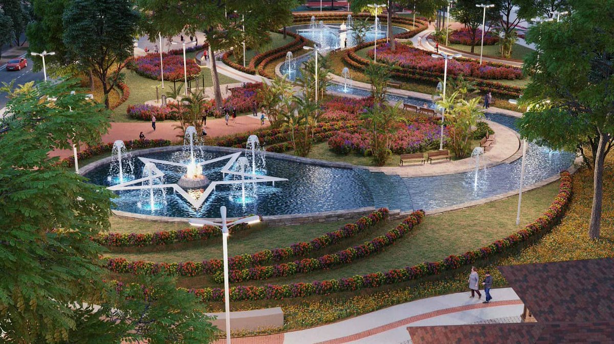 D6UT7's tweet photo. ❗️ Este 21 de abril del 2021, inicia la cons-trucción del Parque Monumento Bicentenario de Centroamérica, ubicado en la dupla norte en Managua. 

Tendrá amplios jardines con una gran variedad de vegetación y flores, las obras finalizan el 19 de Julio del 2021. https://t.co/1u8GhUuFkO
